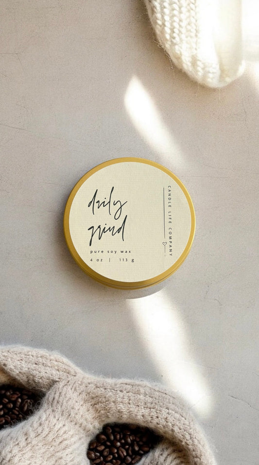 Daily Grind | Hand-Poured Soy Candle