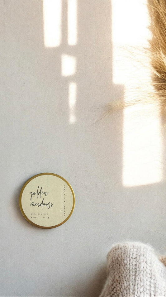 Golden Meadows | Hand-Poured Soy Candle