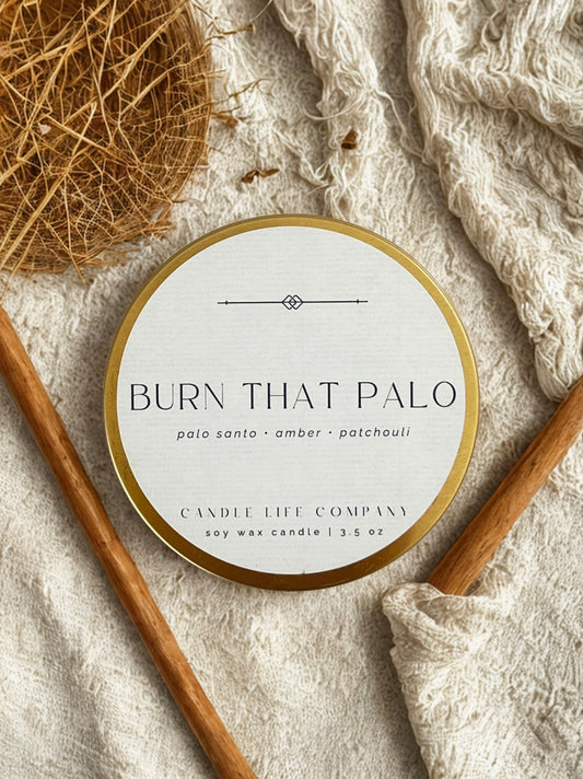 Burn That Palo Travel Tin